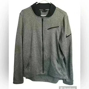 Nike Basketball men’s gray zip-up jacket. Size‎ medium